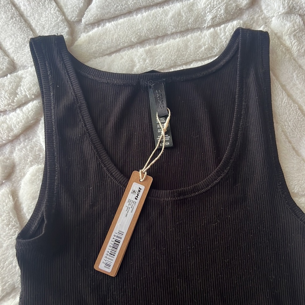 Skims Black Tank Top SKIMS - Picture 3 of 4